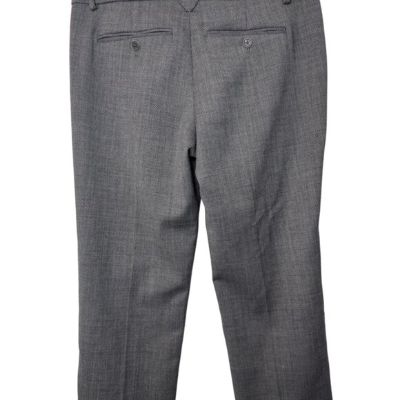 Zadig & Voltaire grey cropped wool posh trouser pants size 36 - Picture 5 of 9